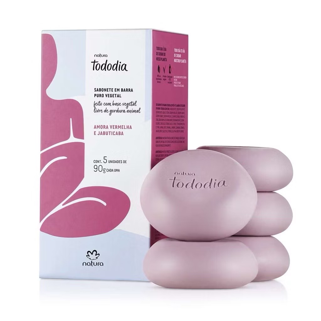 Kit Sabonetes Amora Vermelha e Jabuticaba