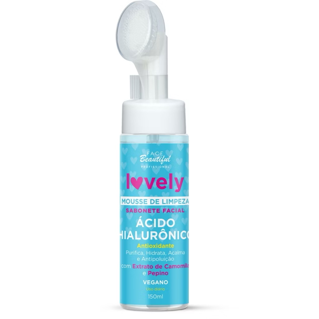 Mousse de Limpeza Facial Ácido Hialurônico