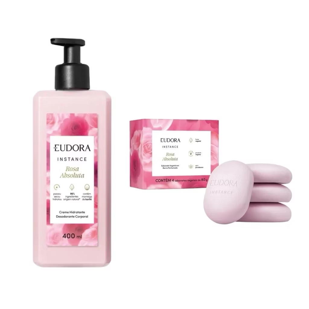 Kit Rosa Absoluta Eudora