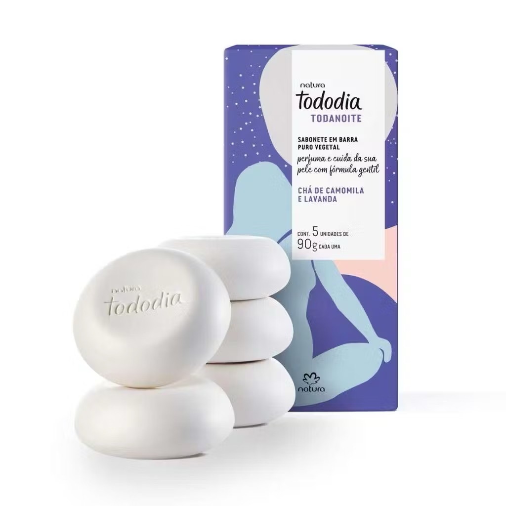 Kit Sabonetes Chá de Camomila e Lavanda