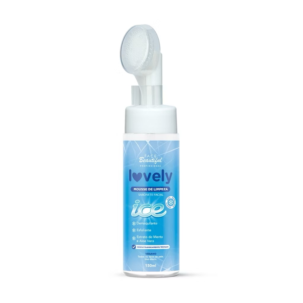 Mousse de Limpeza Facial Ice