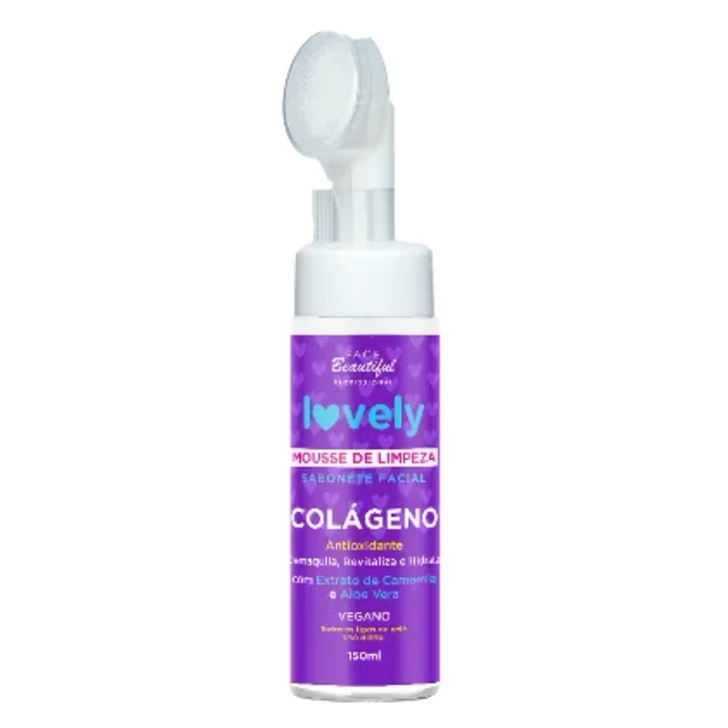 Mousse de Limpeza Facial Colágeno