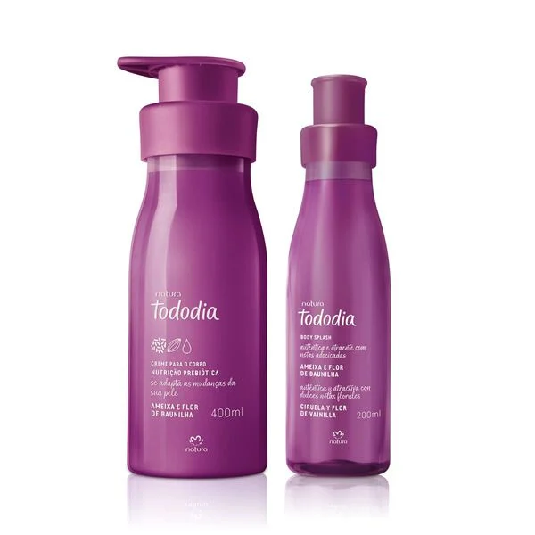 Kit Ameixa e Baunilha Natura